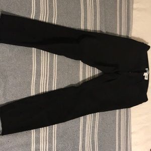Old navy black skinny cropped pants